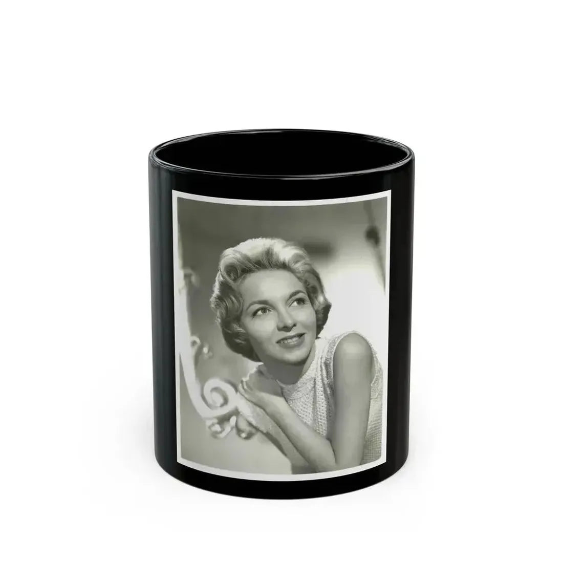 Beverly Garland #109 (Vintage Female Icon) Black Coffee Mug 11oz - Go Mug Yourself