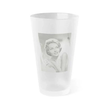 Beverly Garland #109 (Vintage Female Icon) Frosted Pint Glass 16oz 16oz Frosted - Go Mug Yourself
