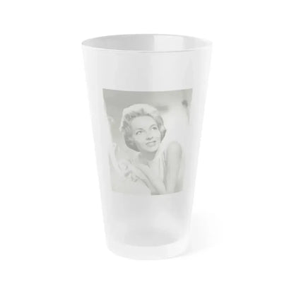 Beverly Garland #109 (Vintage Female Icon) Frosted Pint Glass 16oz 16oz Frosted - Go Mug Yourself