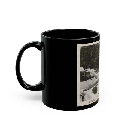 Beverly Garland #110 - 8x10 Vintage B&W 1-Piece Swimsuit Cheesecake Promo Photo from ''Not Of This Earth'' '57 (Vintage Female Icon) Black Coffee Mug - Go Mug Yourself