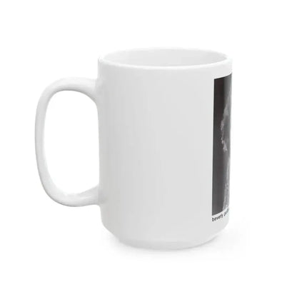 Beverly Garland #111 (Vintage Female Icon) White Coffee Mug - Go Mug Yourself