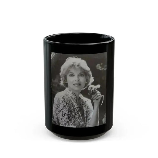 Beverly Garland #116 (Vintage Female Icon) Black Coffee Mug 15oz - Go Mug Yourself