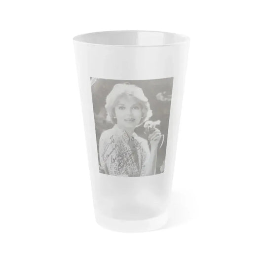 Beverly Garland #116 (Vintage Female Icon) Frosted Pint Glass 16oz 16oz Frosted - Go Mug Yourself