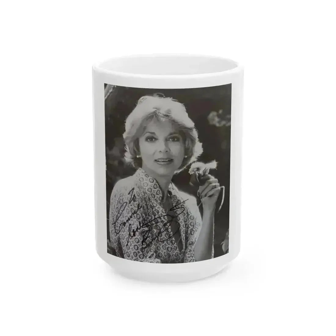 Beverly Garland #116 (Vintage Female Icon) White Coffee Mug 15oz - Go Mug Yourself