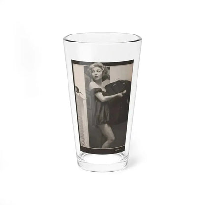 Beverly Garland #121 - Filmfax Mag. Issue #60 Spring '97 - 1 B&W Photo (Vintage Female Icon) Pint Glass 16oz 16oz - Go Mug Yourself