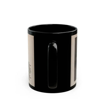 Beverly Garland #122 - Filmfax Mag. Issue #60 Spring '97 - 1 B&W Photo (Vintage Female Icon) Black Coffee Mug - Go Mug Yourself