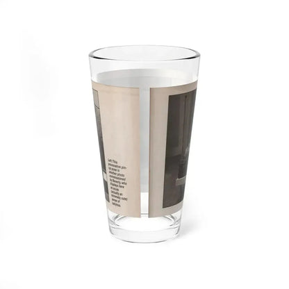 Beverly Garland #122 - Filmfax Mag. Issue #60 Spring '97 - 1 B&W Photo (Vintage Female Icon) Pint Glass 16oz - Go Mug Yourself