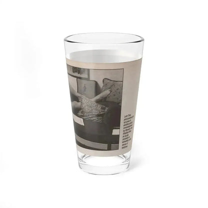 Beverly Garland #122 - Filmfax Mag. Issue #60 Spring '97 - 1 B&W Photo (Vintage Female Icon) Pint Glass 16oz - Go Mug Yourself