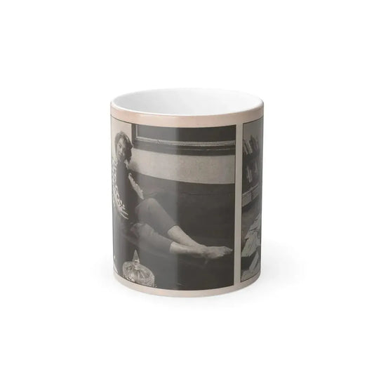 Beverly Garland #123 - Filmfax Mag. Issue #60 Spring '97 - 2 B&W Photos (Vintage Female Icon) Color Changing Mug 11oz 11oz - Go Mug Yourself