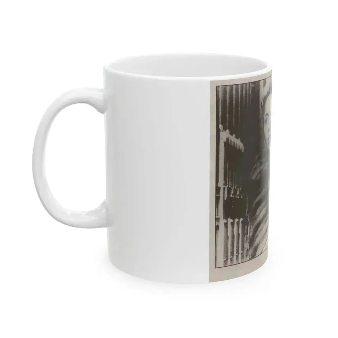 Beverly Garland #125 - Filmfax Mag. Issue #60 Spring '97 - 1 B&W Photo (Vintage Female Icon) White Coffee Mug - Go Mug Yourself