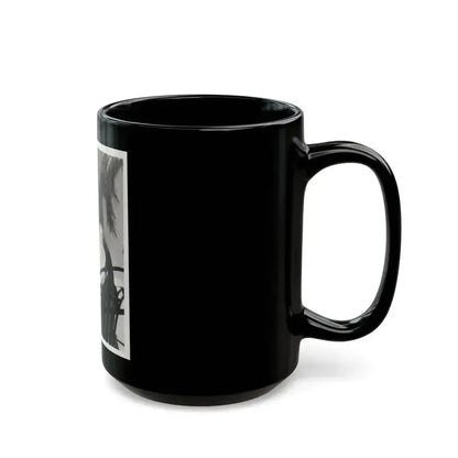 Beverly Garland #129 - 8x10 B&W Glamour Portrait (Vintage Female Icon) Black Coffee Mug - Go Mug Yourself