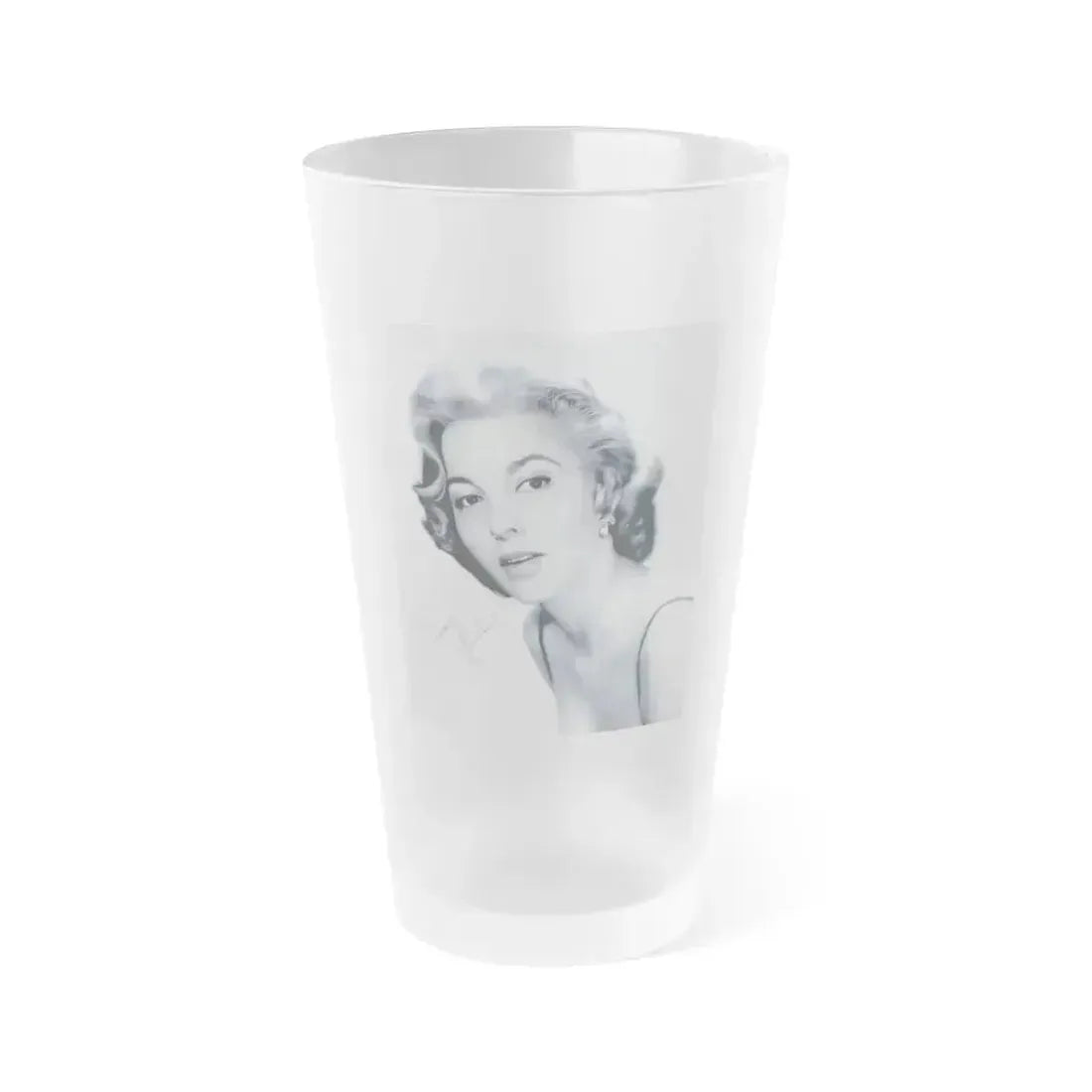 Beverly Garland #13 1 (Vintage Female Icon) Frosted Pint Glass 16oz 16oz Frosted - Go Mug Yourself