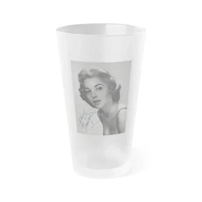 Beverly Garland #13 (Vintage Female Icon) Frosted Pint Glass 16oz 16oz Frosted - Go Mug Yourself