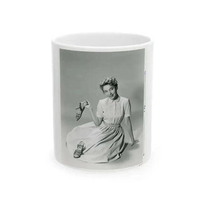 Beverly Garland #130 (Vintage Female Icon) White Coffee Mug 11oz - Go Mug Yourself