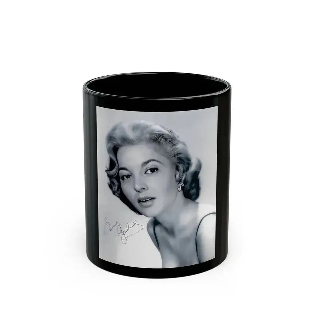 Beverly Garland #13_1 (Vintage Female Icon) Black Coffee Mug 11oz - Go Mug Yourself