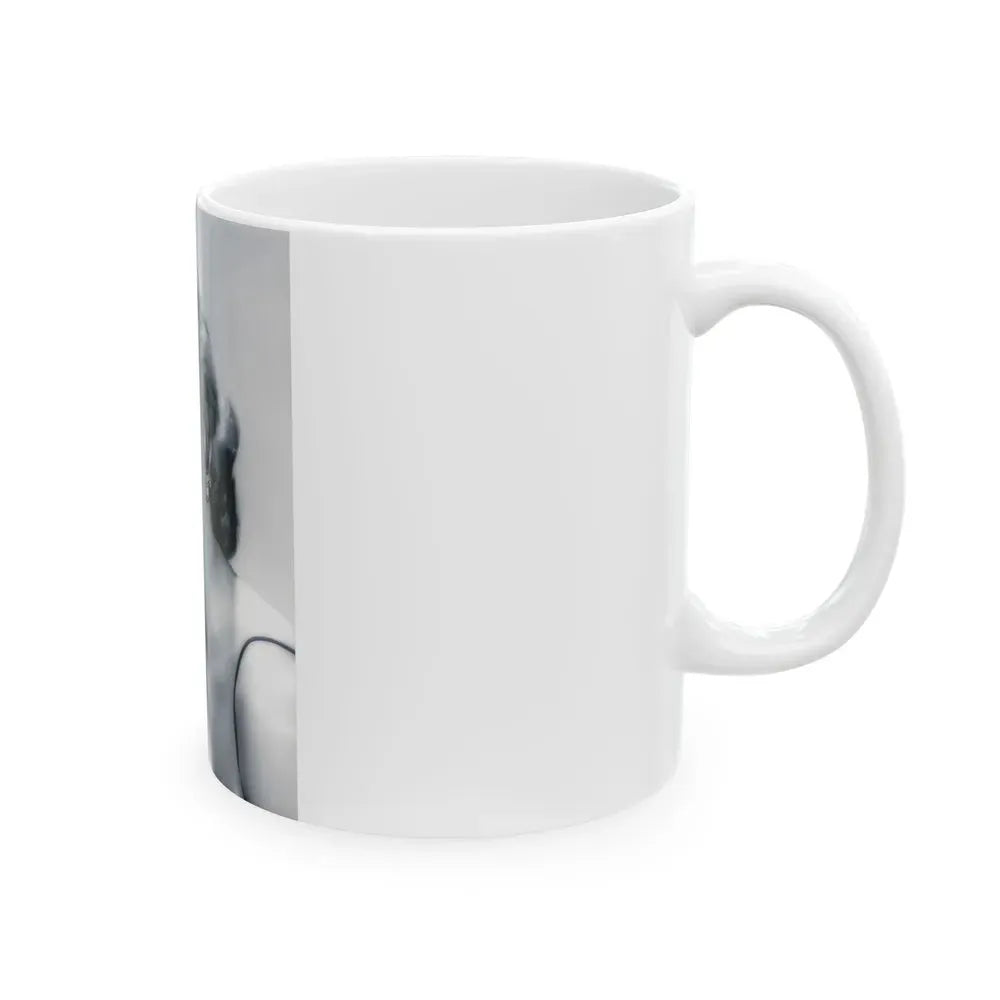 Beverly Garland #13_1 (Vintage Female Icon) White Coffee Mug - Go Mug Yourself