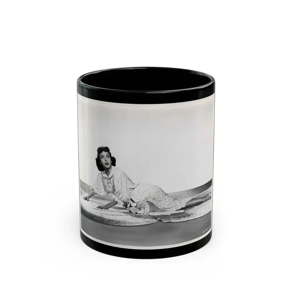Beverly Garland #132 (Vintage Female Icon) Black Coffee Mug 11oz - Go Mug Yourself
