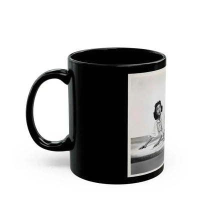 Beverly Garland #132 (Vintage Female Icon) Black Coffee Mug - Go Mug Yourself