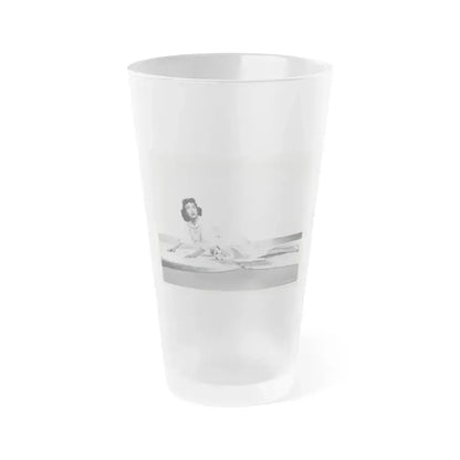 Beverly Garland #132 (Vintage Female Icon) Frosted Pint Glass 16oz 16oz Frosted - Go Mug Yourself