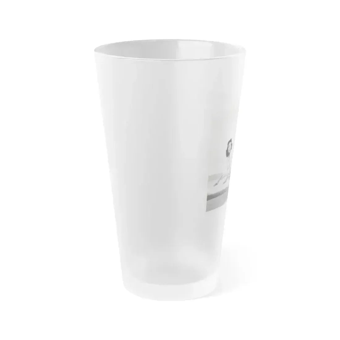 Beverly Garland #132 (Vintage Female Icon) Frosted Pint Glass 16oz - Go Mug Yourself