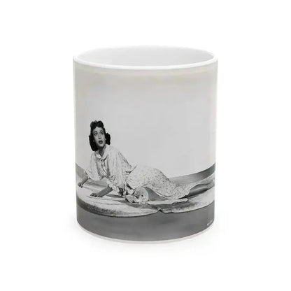 Beverly Garland #132 (Vintage Female Icon) White Coffee Mug 11oz - Go Mug Yourself