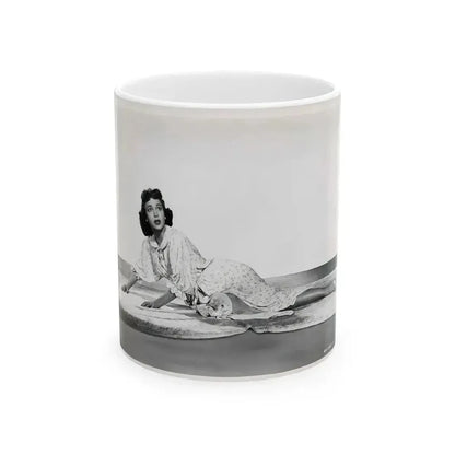 Beverly Garland #132 (Vintage Female Icon) White Coffee Mug 11oz - Go Mug Yourself