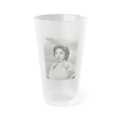 Beverly Garland #134 (Vintage Female Icon) Frosted Pint Glass 16oz 16oz Frosted - Go Mug Yourself