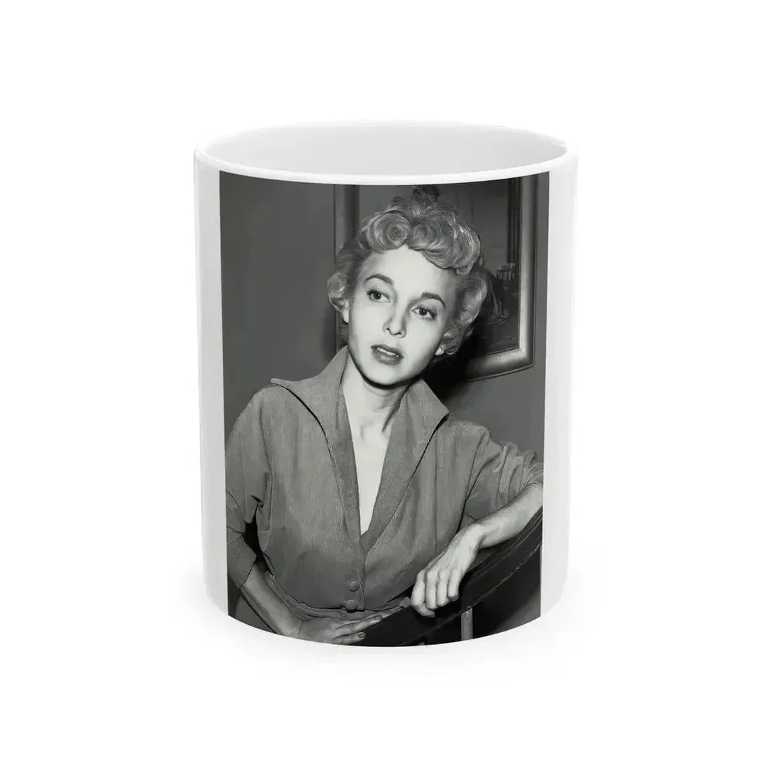 Beverly Garland #135 (Vintage Female Icon) White Coffee Mug 11oz - Go Mug Yourself