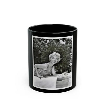 Beverly Garland #138 (Vintage Female Icon) Black Coffee Mug 11oz - Go Mug Yourself