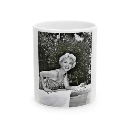 Beverly Garland #138 (Vintage Female Icon) White Coffee Mug 11oz - Go Mug Yourself