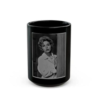Beverly Garland #139 (Vintage Female Icon) Black Coffee Mug 15oz - Go Mug Yourself