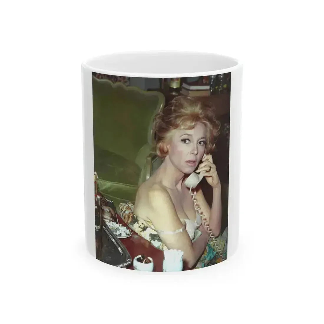 Beverly Garland #140 (Vintage Female Icon) White Coffee Mug 11oz - Go Mug Yourself