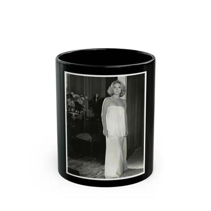 Beverly Garland #142 (Vintage Female Icon) Black Coffee Mug 11oz - Go Mug Yourself