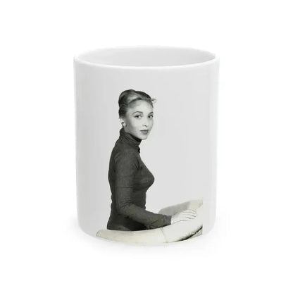 Beverly Garland #143 (Vintage Female Icon) White Coffee Mug 11oz - Go Mug Yourself