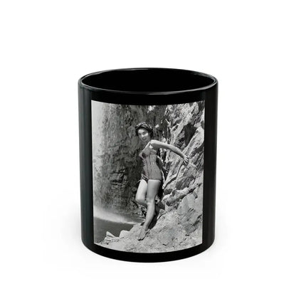 Beverly Garland #145 (Vintage Female Icon) Black Coffee Mug 11oz - Go Mug Yourself