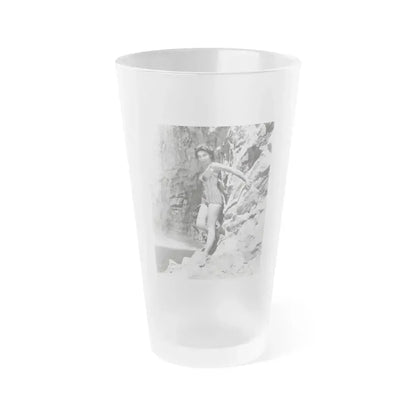 Beverly Garland #145 (Vintage Female Icon) Frosted Pint Glass 16oz 16oz Frosted - Go Mug Yourself