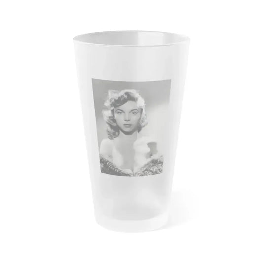 Beverly Garland #146 (Vintage Female Icon) Frosted Pint Glass 16oz 16oz Frosted - Go Mug Yourself