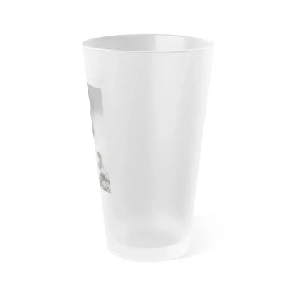 Beverly Garland #146 (Vintage Female Icon) Frosted Pint Glass 16oz - Go Mug Yourself