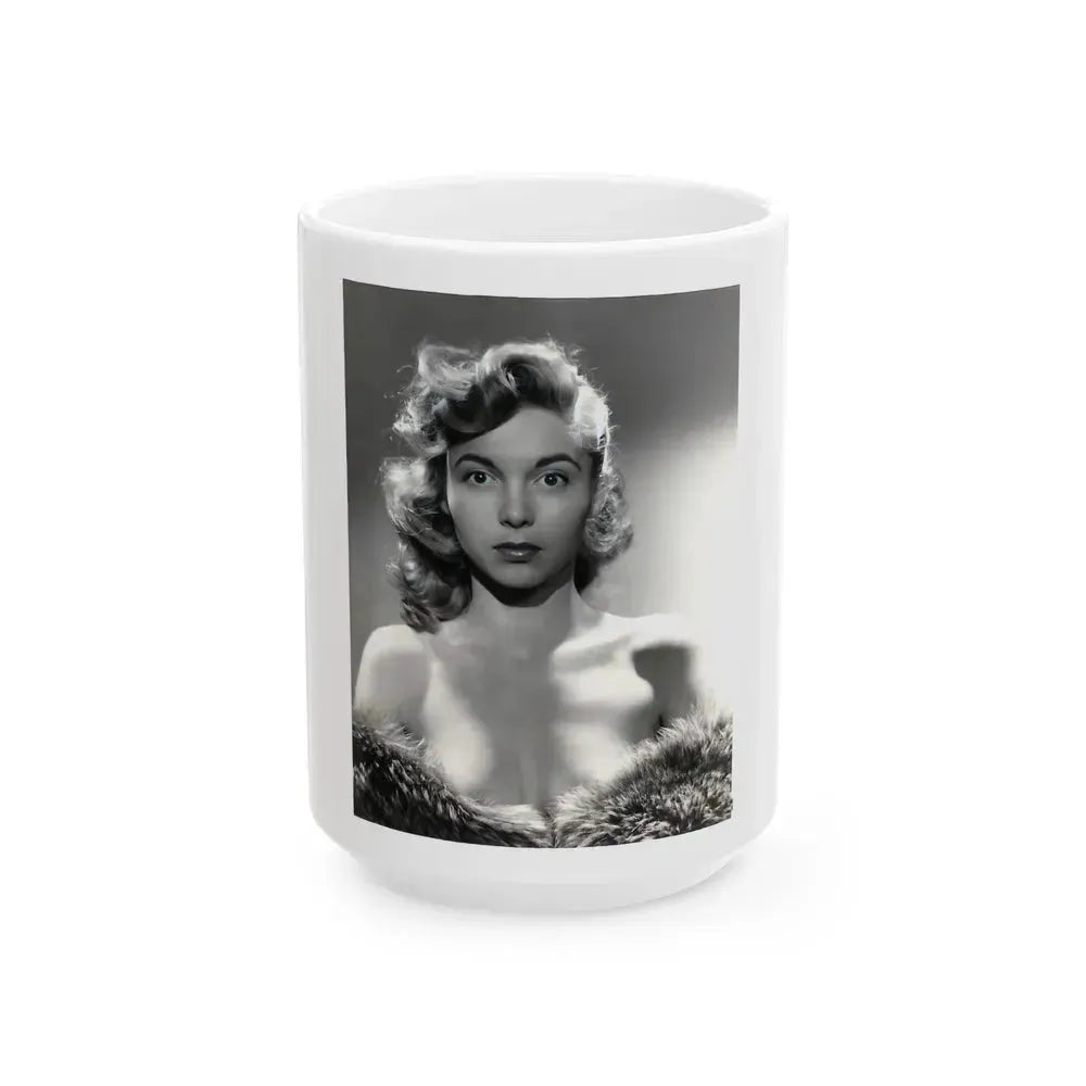 Beverly Garland #146 (Vintage Female Icon) White Coffee Mug 15oz - Go Mug Yourself
