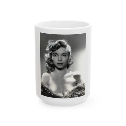 Beverly Garland #146 (Vintage Female Icon) White Coffee Mug 15oz - Go Mug Yourself
