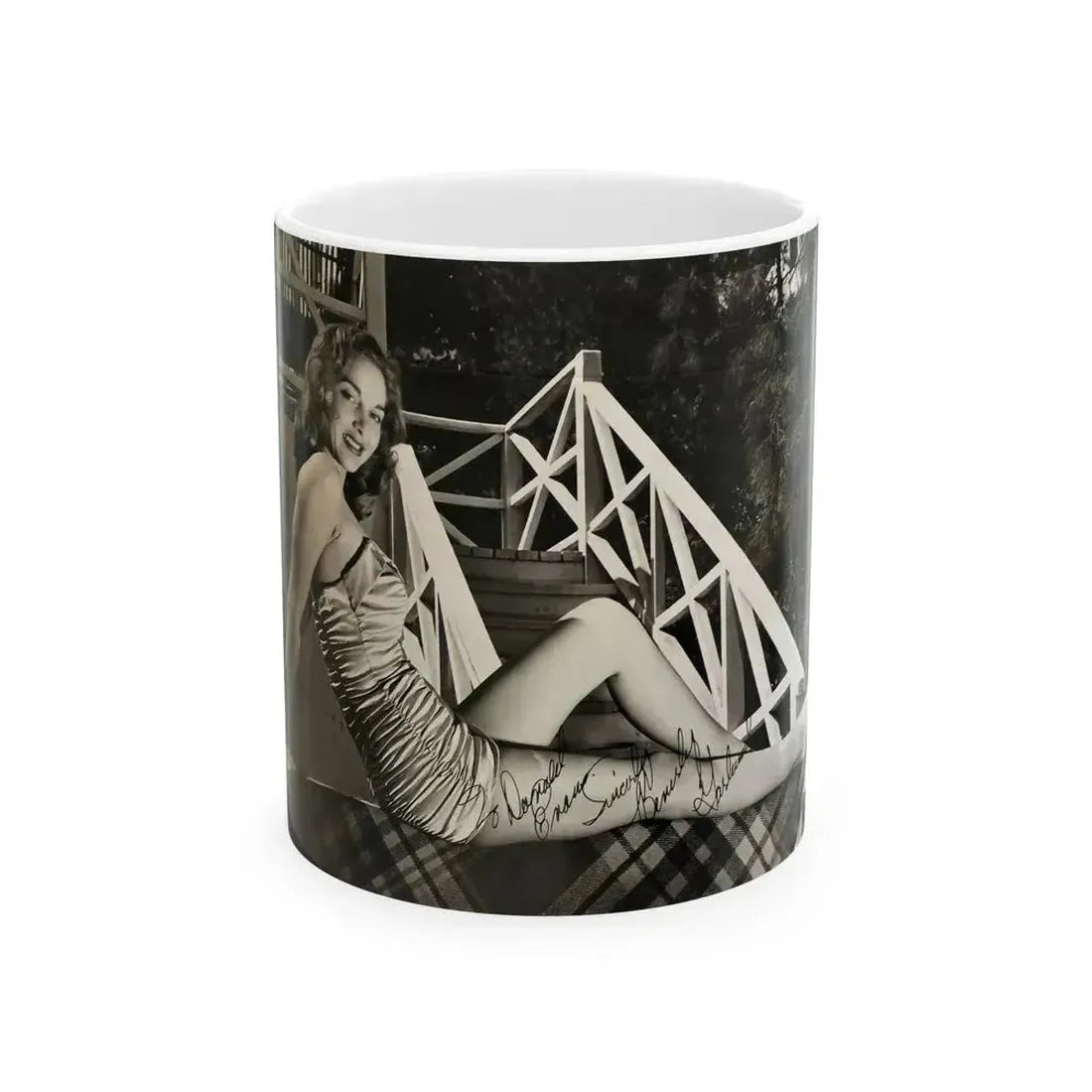 Beverly Garland #147 (Vintage Female Icon) White Coffee Mug 11oz - Go Mug Yourself
