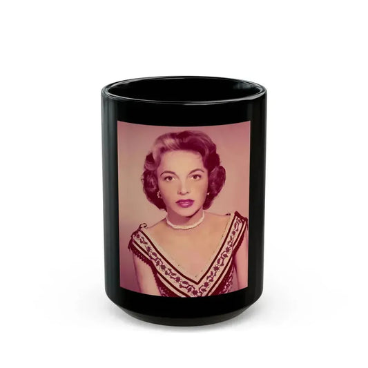 Beverly Garland #149 (Vintage Female Icon) Black Coffee Mug 15oz - Go Mug Yourself