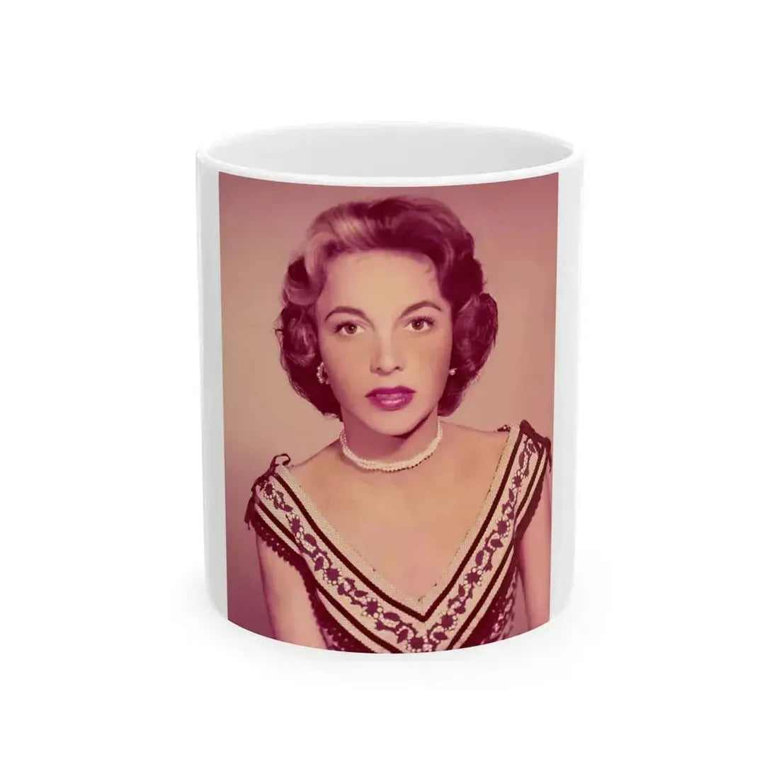 Beverly Garland #149 (Vintage Female Icon) White Coffee Mug 11oz - Go Mug Yourself