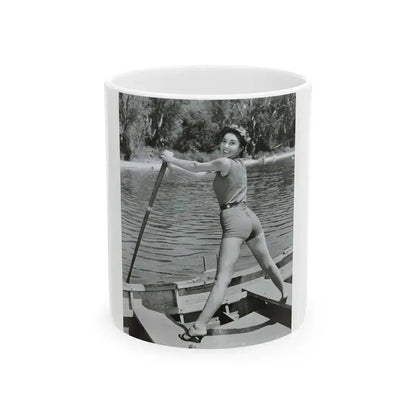 Beverly Garland #150 (Vintage Female Icon) White Coffee Mug 11oz - Go Mug Yourself