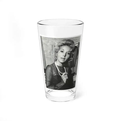 Beverly Garland #23 (Vintage Female Icon) Pint Glass 16oz 16oz - Go Mug Yourself