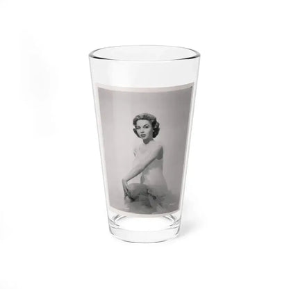 Beverly Garland #26 - 8x10 B&W Glamour Almost Full Body (Vintage Female Icon) Pint Glass 16oz 16oz - Go Mug Yourself