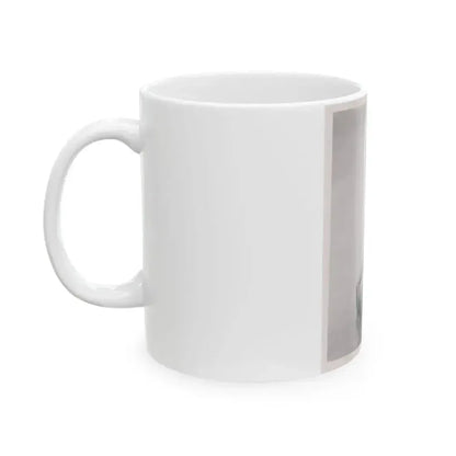 Beverly Garland #26 - 8x10 B&W Glamour Almost Full Body (Vintage Female Icon) White Coffee Mug - Go Mug Yourself