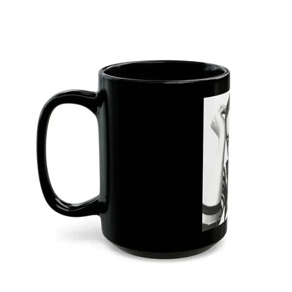 Beverly Garland #33 (Vintage Female Icon) Black Coffee Mug - Go Mug Yourself