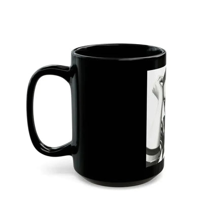 Beverly Garland #33 (Vintage Female Icon) Black Coffee Mug - Go Mug Yourself