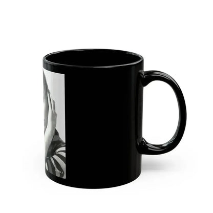 Beverly Garland #33 (Vintage Female Icon) Black Coffee Mug - Go Mug Yourself